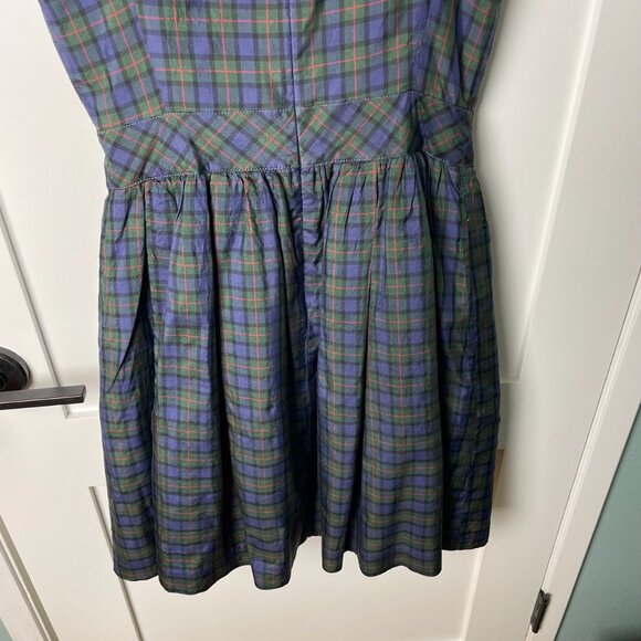 Tommy Hilfiger Silk Plaid Midi Dress - Picture 7 of 10